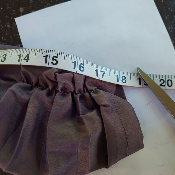 Tadashi Shoji Two Piece Set Skirt 14 Ruched Top Shirt 12 Sequins Party Formal - Picture 16 of 16